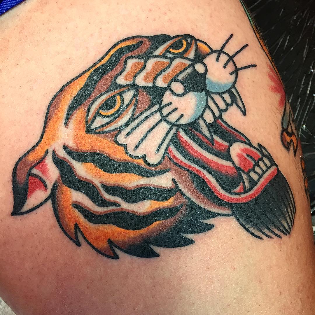 Tiger Tattoo.