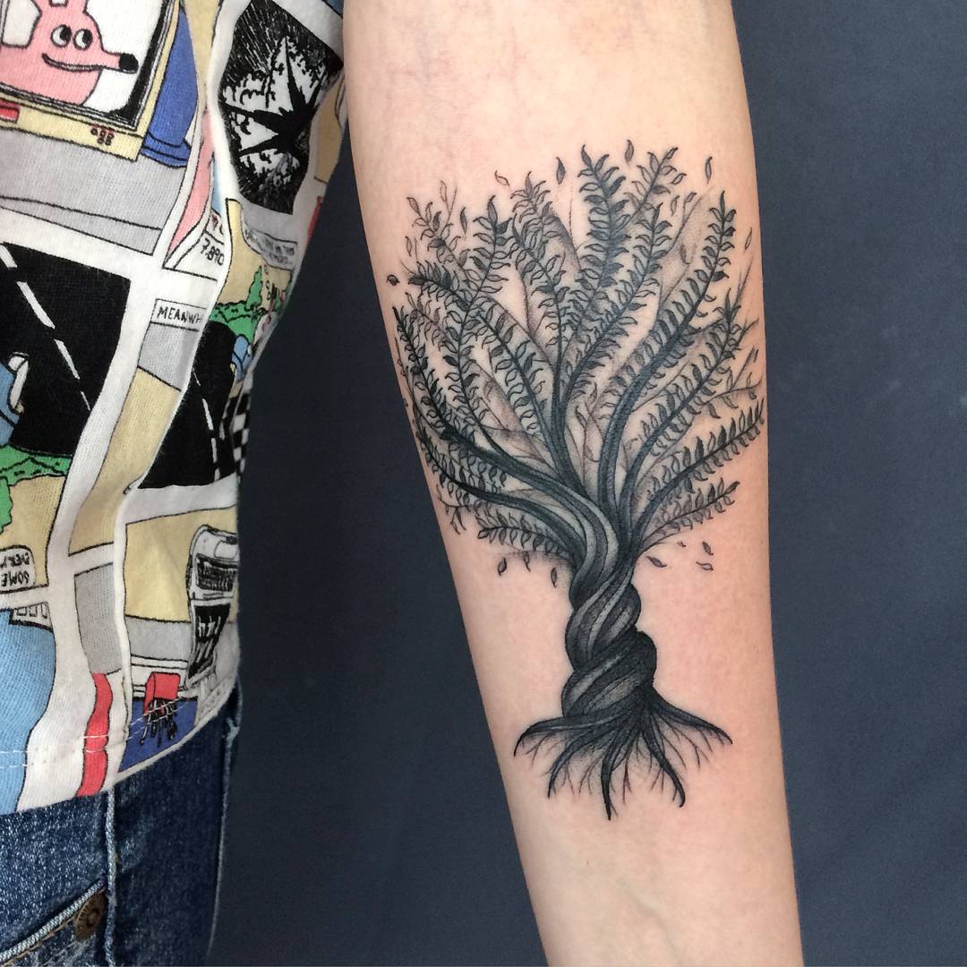 85+ Best Tree Tattoo Designs & Meanings - Family Inspired (2019)