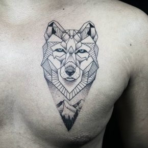 95+ Best Tribal Lone Wolf Tattoo Designs & Meanings (2019)