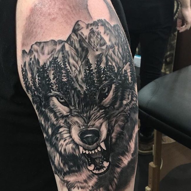 Wolf Tattoo 80