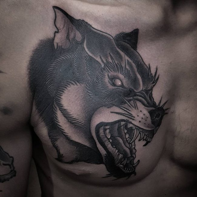 Wolf Tattoo 83