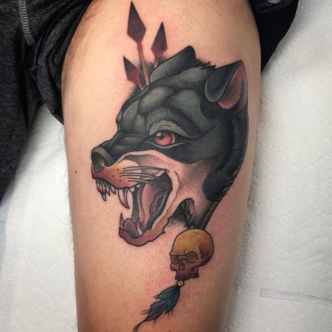 Wolf Tattoo 84