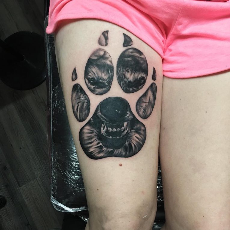 Wolf Tattoo 91