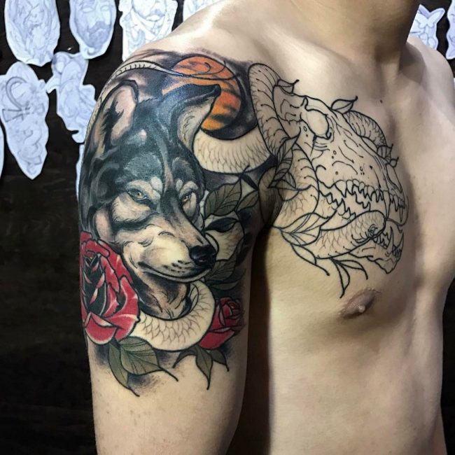 Wolf Tattoo