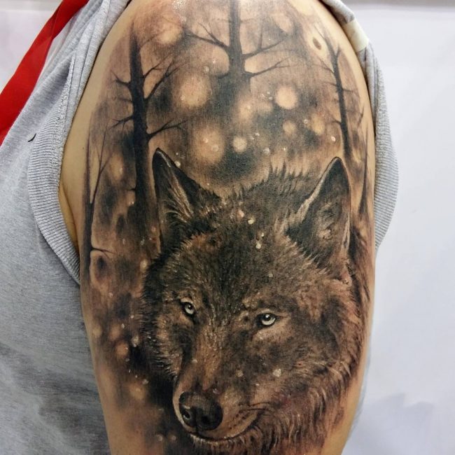 Wolf Tattoo