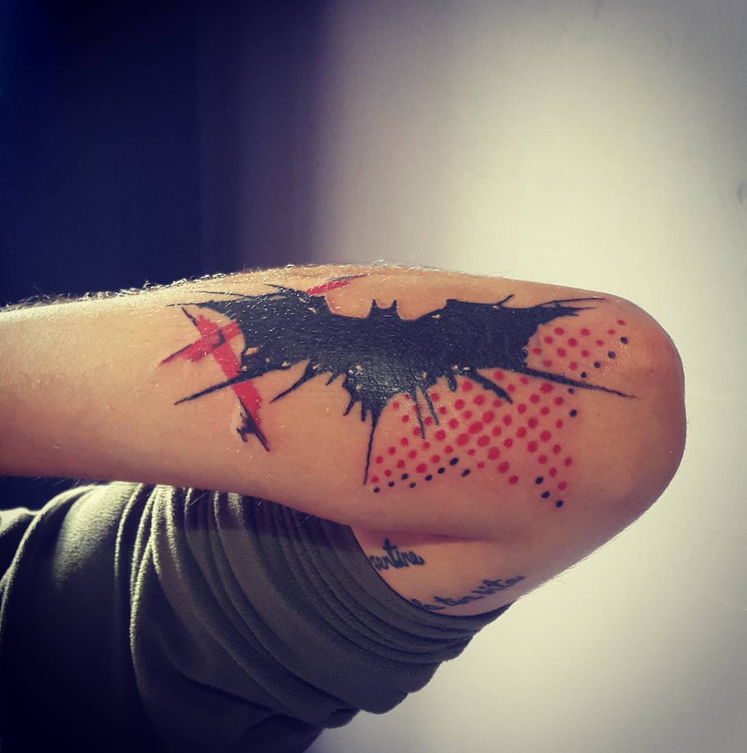 Batman Symbol Tattoo