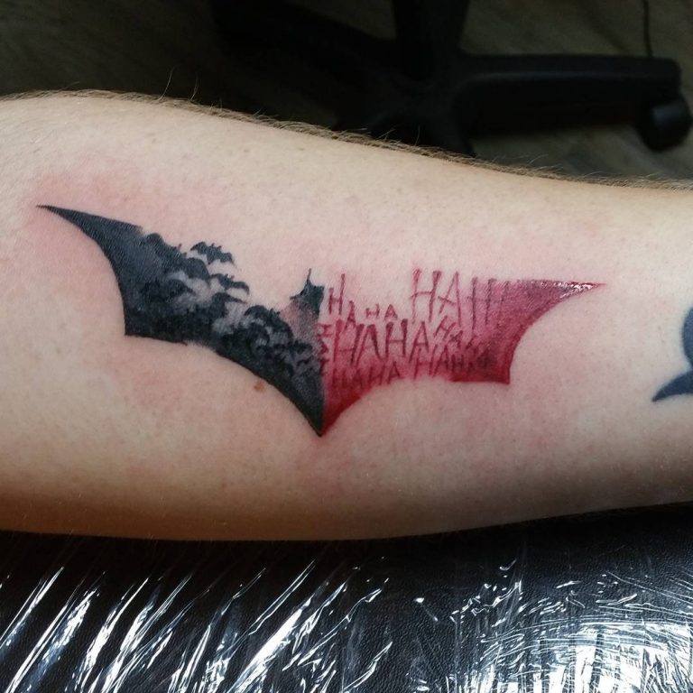 100+ Best Batman Symbol Tattoo Ideas - Comic Superhero (2019)