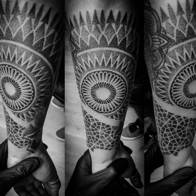 sacred geometry tattoo_ 