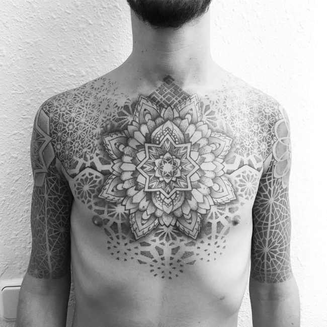 sacred geometry tattoo_ 