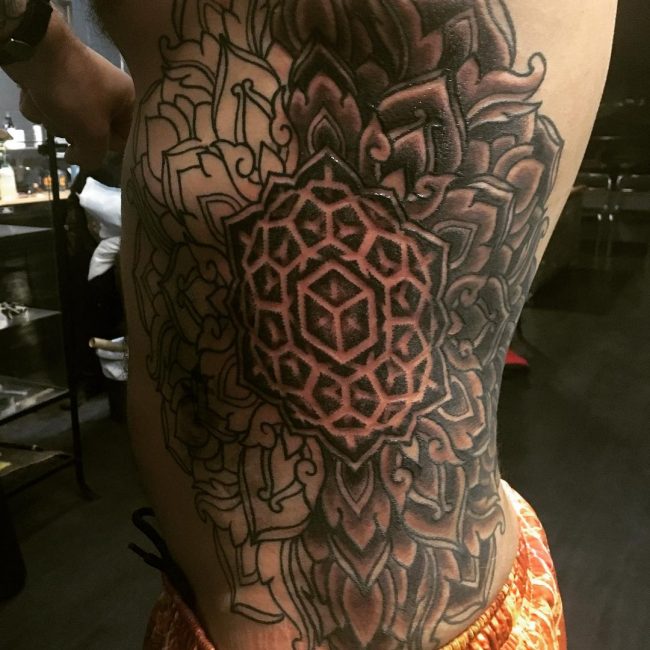 sacred geometry tattoo_ 