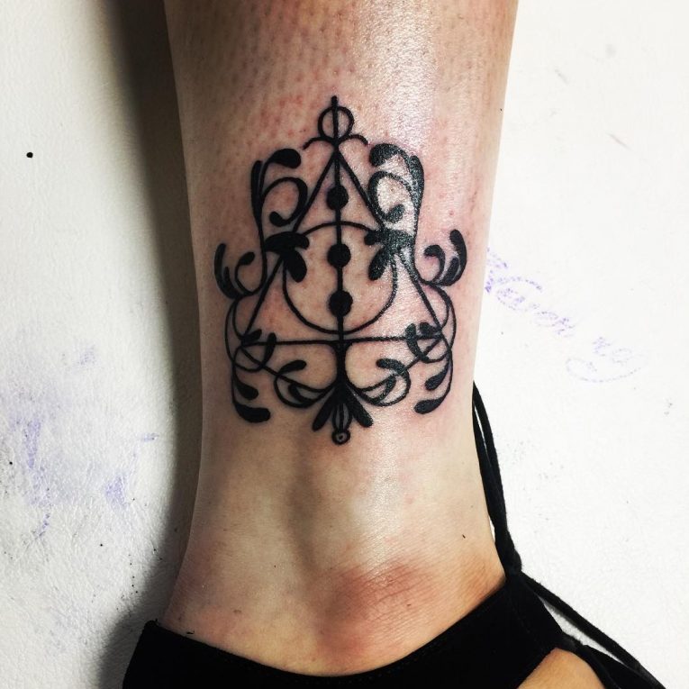Ankle Tattoo 109