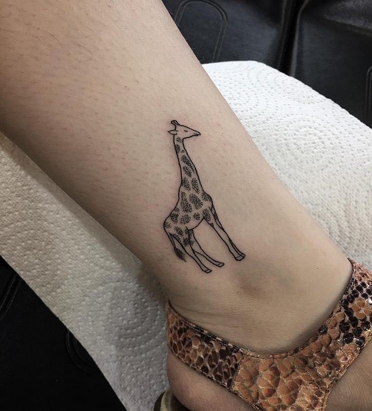 Ankle Tattoo 111