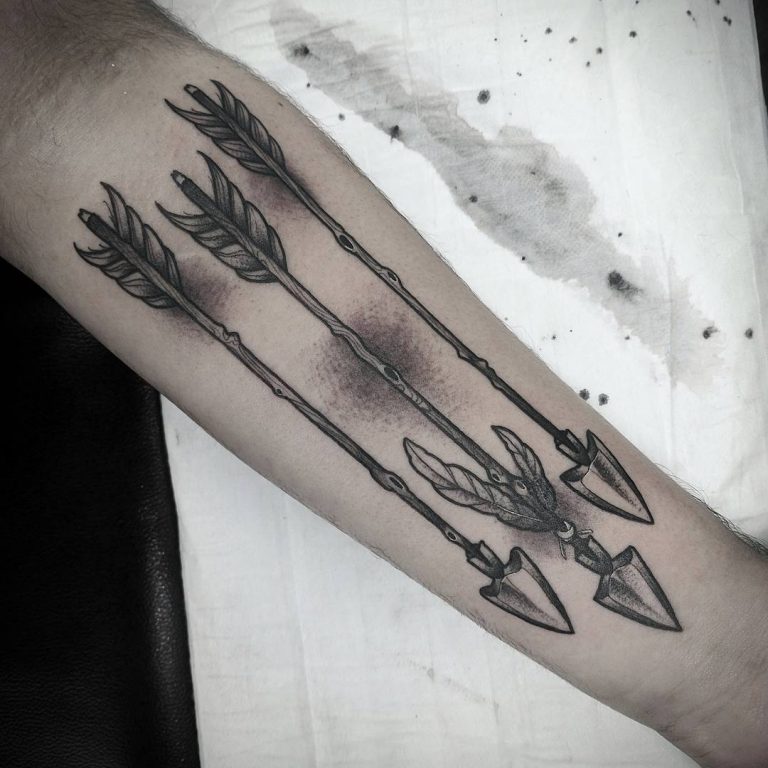 75+ Best Arrow Tattoo Designs & Meanings - Good Choice for 2019