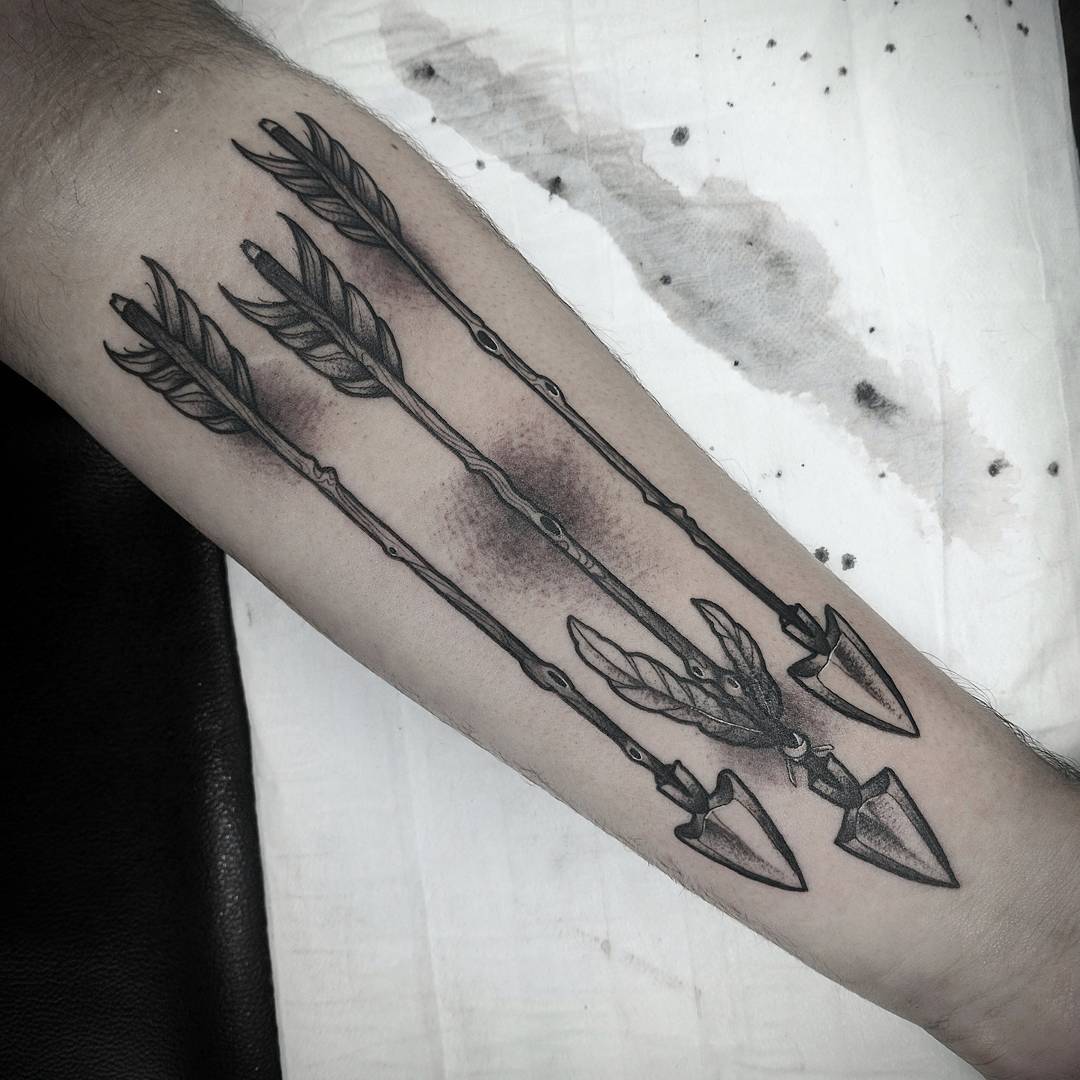 75+ Best Arrow Tattoo Designs & Meanings - Good Choice for 2019