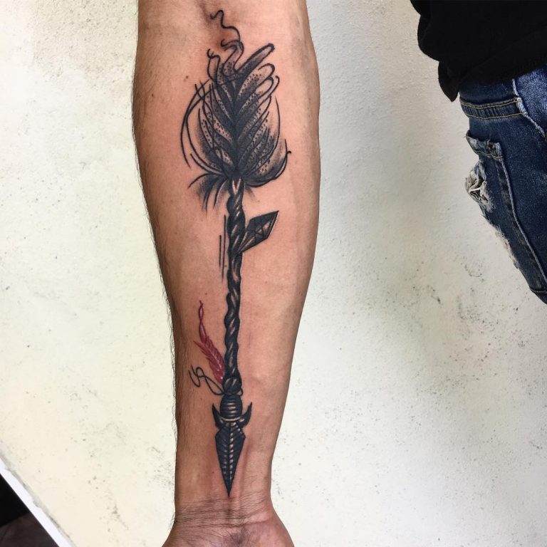 75+ Best Arrow Tattoo Designs & Meanings - Good Choice for 2019