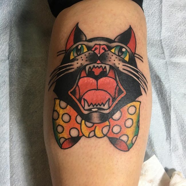 Black Cat Tattoo 47