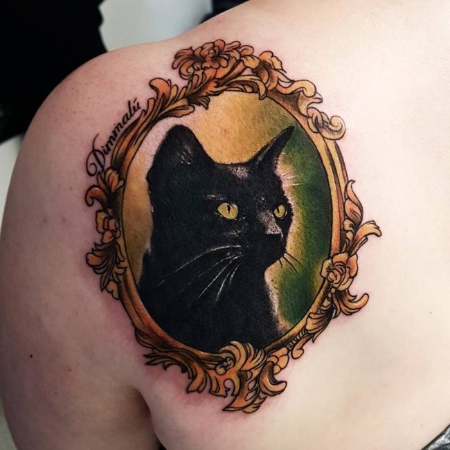 Black Cat Tattoo 49