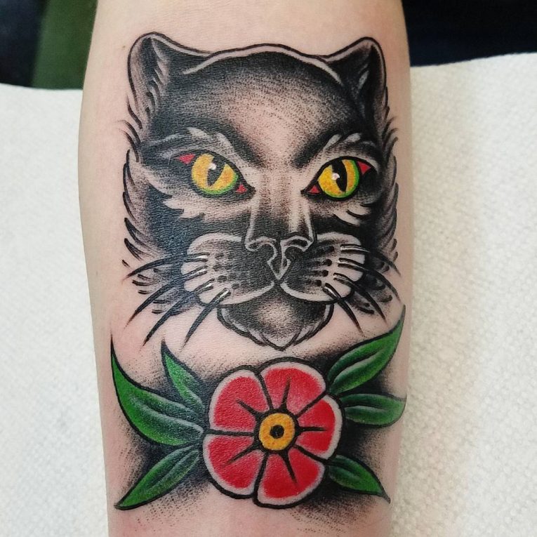 Black Cat Tattoo 60