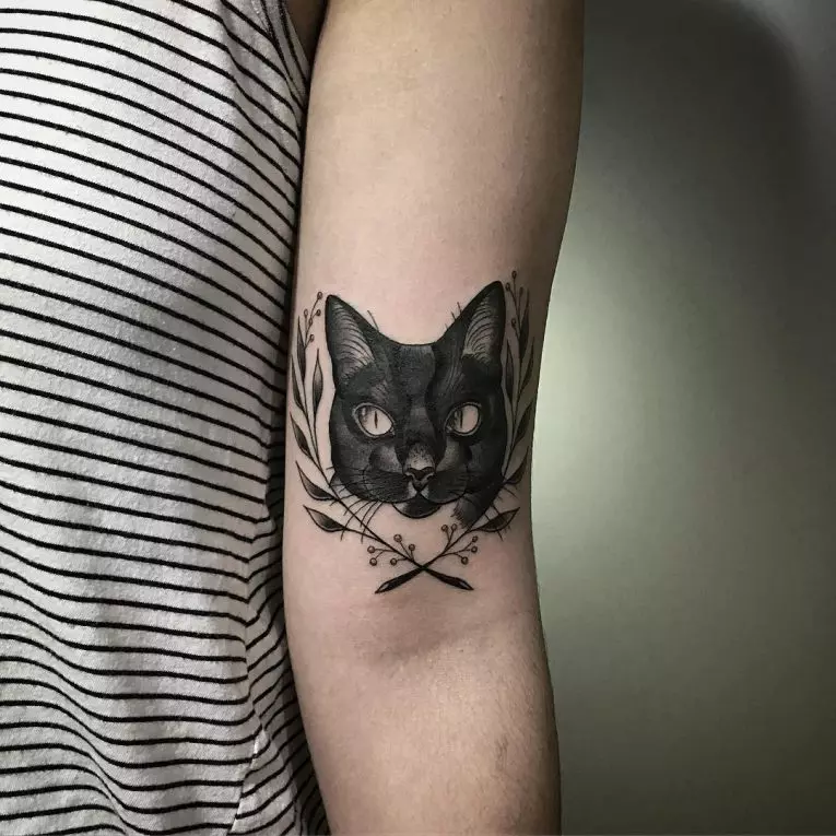 Black Cat Tattoo 67