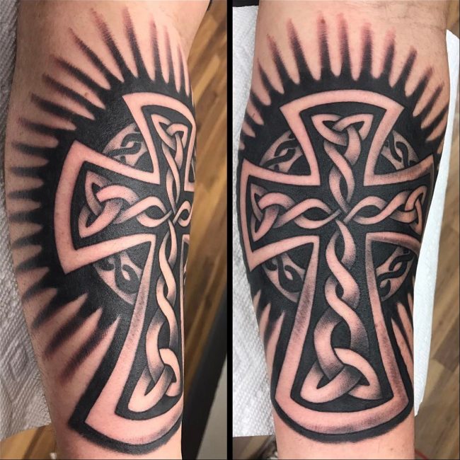 Celtic Cross Tattoo 72