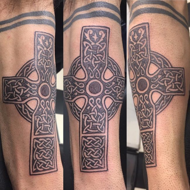 Celtic Cross Tattoo 73
