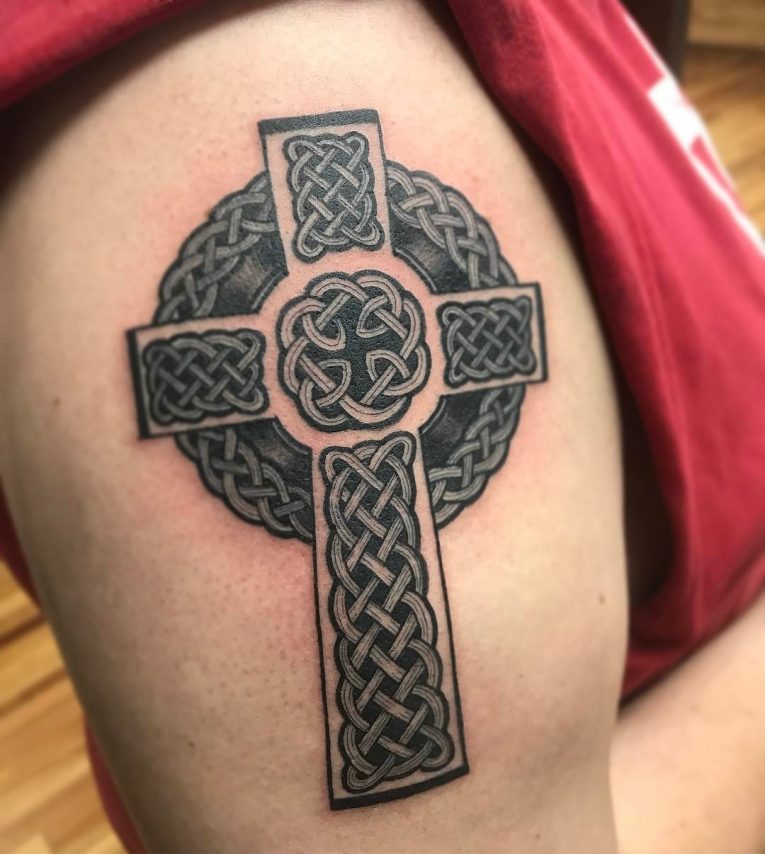 Celtic Cross Tattoo 76
