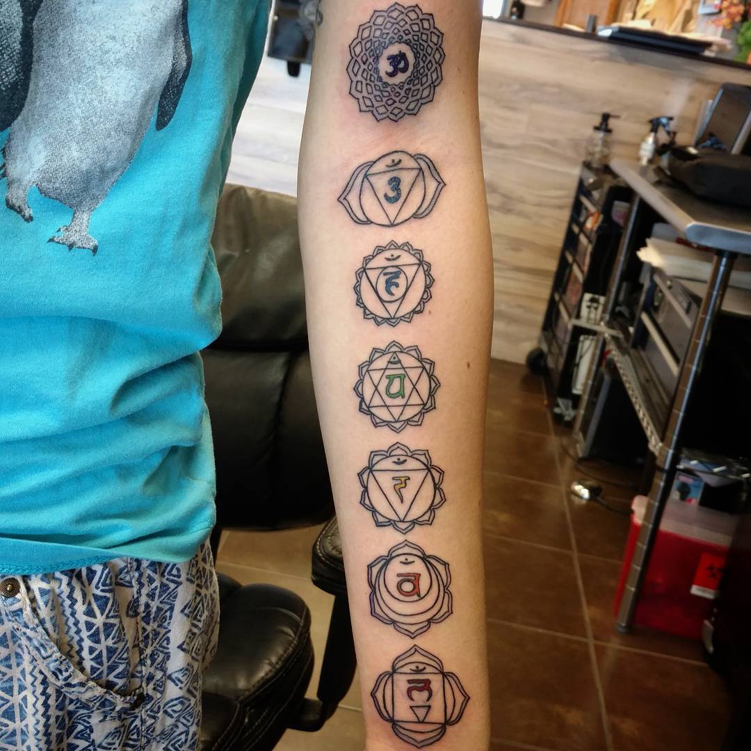 55+ Energizing Chakra Tattoo Designs - Focus Your Energy Centers