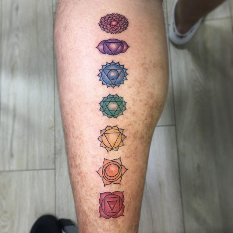55+ Energizing Chakra Tattoo Designs - Focus Your Energy Centers