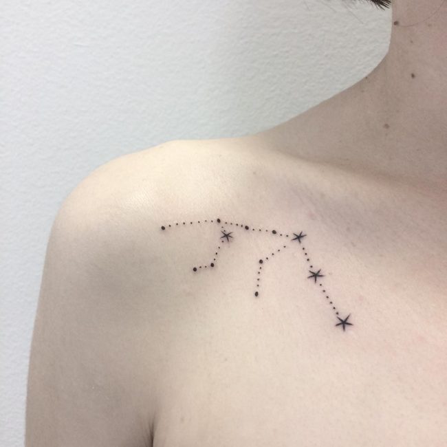 70+ Lovely Constellation Tattoo Ideas - Meet the Mysteries of the Universe