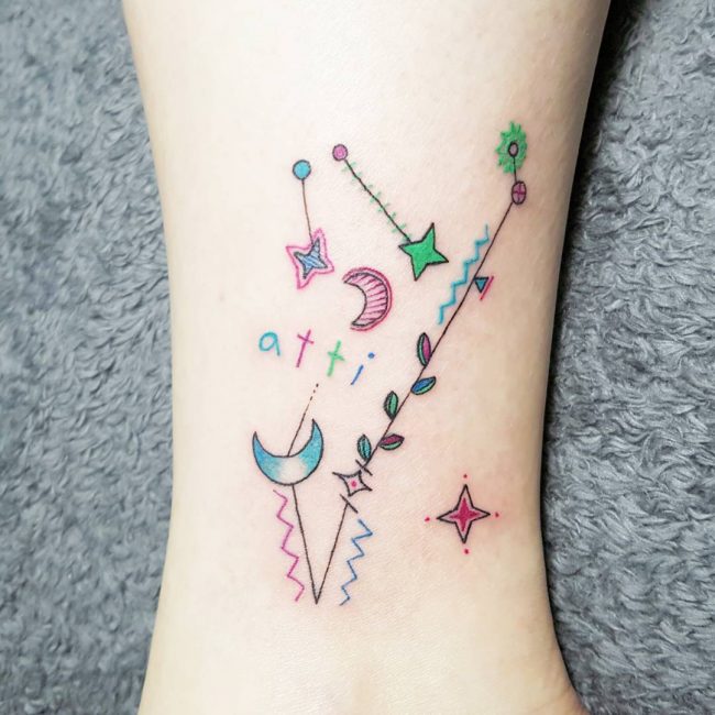 Constellation Tattoo 68