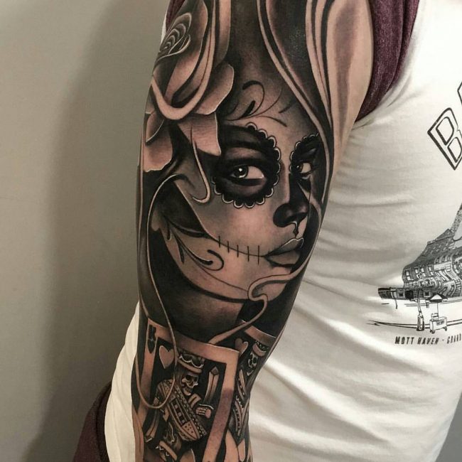 Day of the Dead Tattoo 71