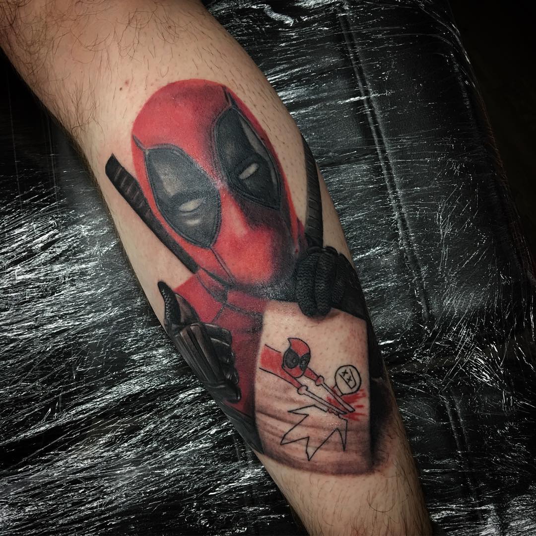 70+ Dashing Deadpool Tattoo Designs - Redefining Deadpool with Ink