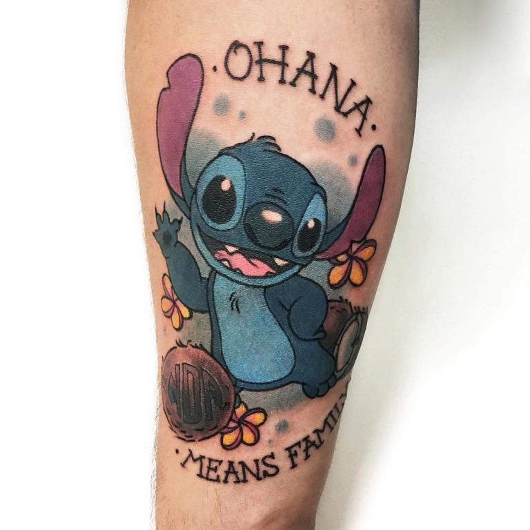 125+ Breathtaking Disney Tattoo Ideas-Staying in Touch with Your Childhood