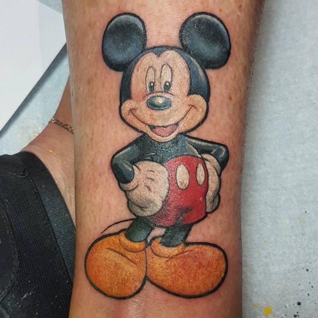 125+ Breathtaking Disney Tattoo Ideas-Staying in Touch with Your Childhood