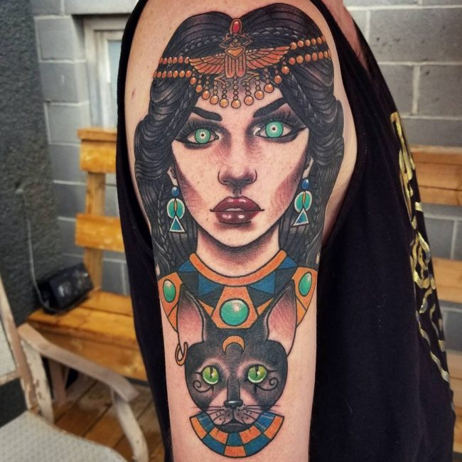 70+ Best Egyptian Tattoo Designs&Meanings -History on Your Body (2019)