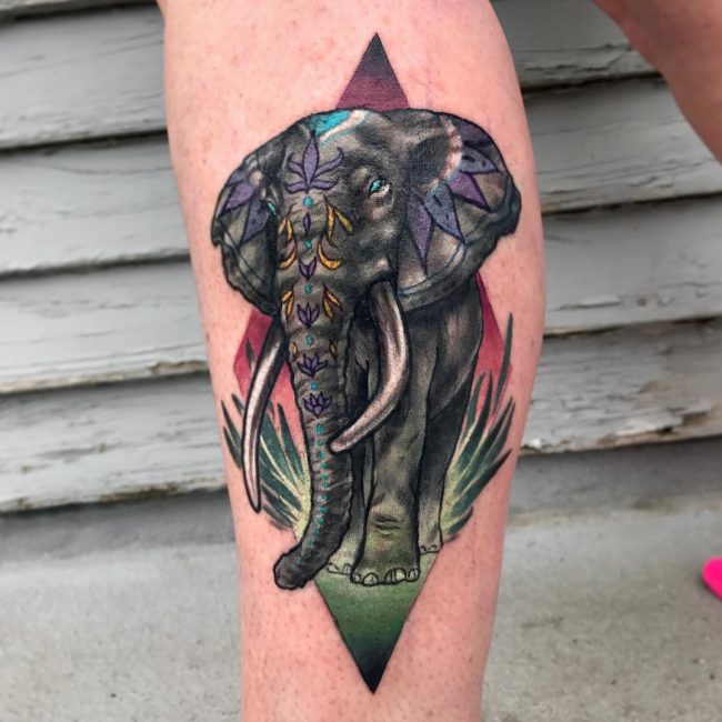 Elephant Tattoo 113