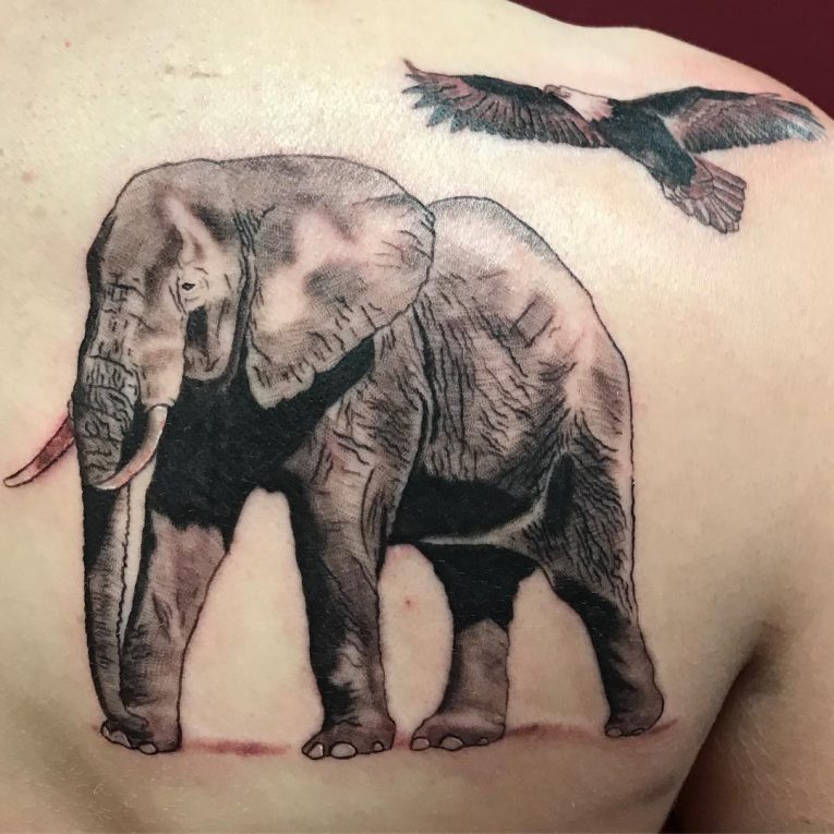 Elephant Tattoo 116