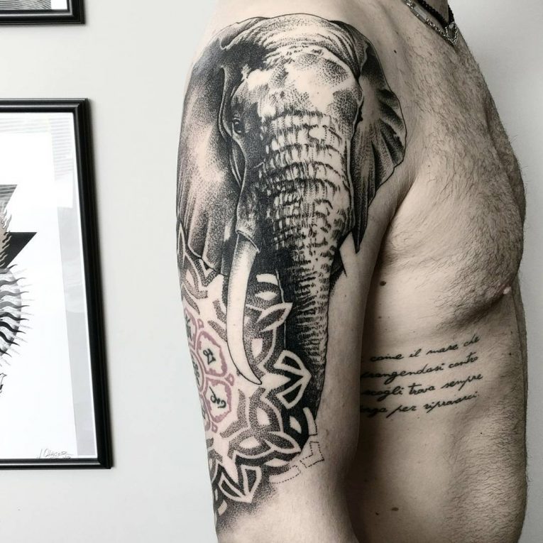 Elephant Tattoo 119