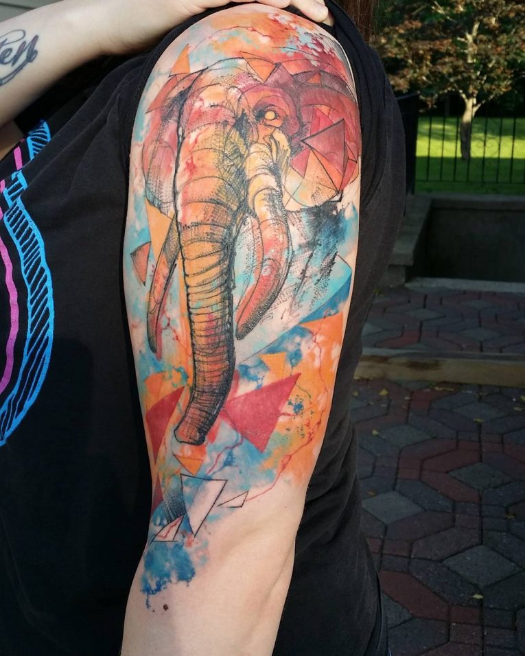 Elephant Tattoo 123