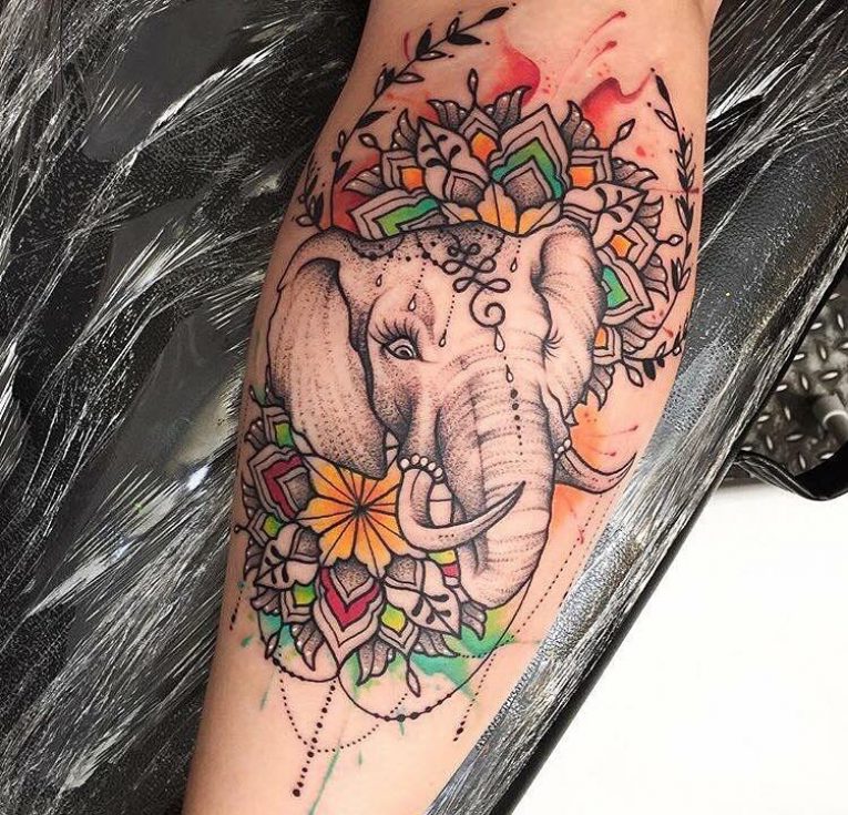 Elephant Tattoo 127