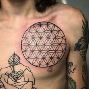 105+ Cool Flower of Life Tattoo Ideas – The Geometric Pattern Full of