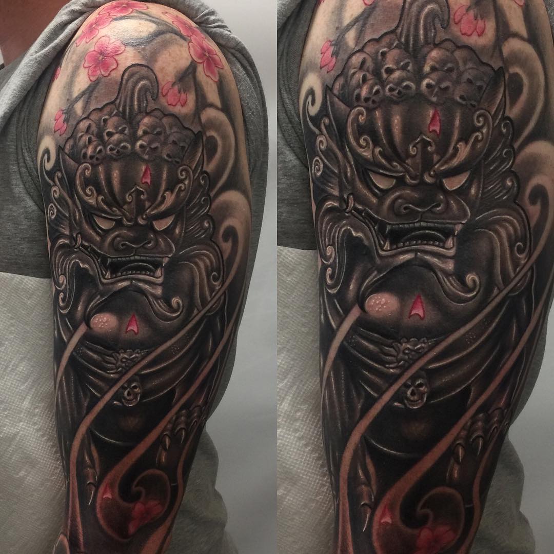 75+ Fantastic Foo Dog Tattoo Ideas A Creature Rich In Symbolic Meaning