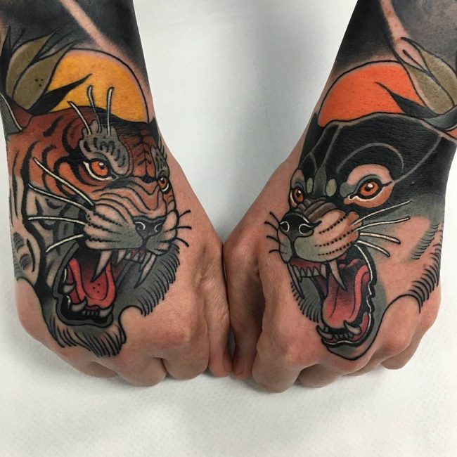 Hand Tattoo 56