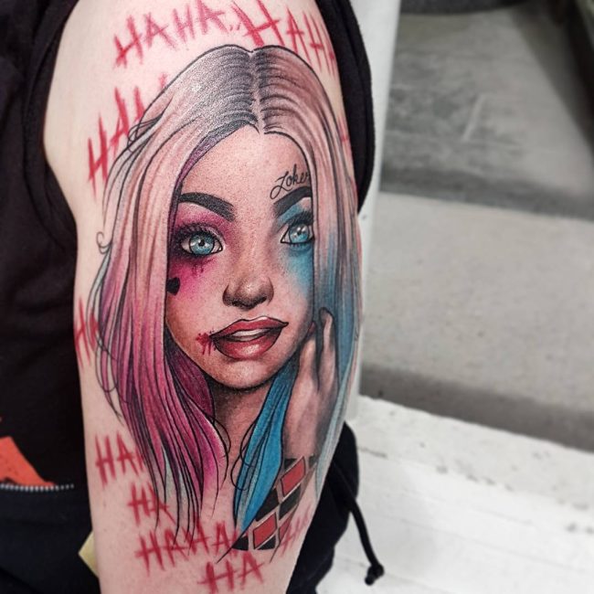 Harley Quinn Tattoo 44