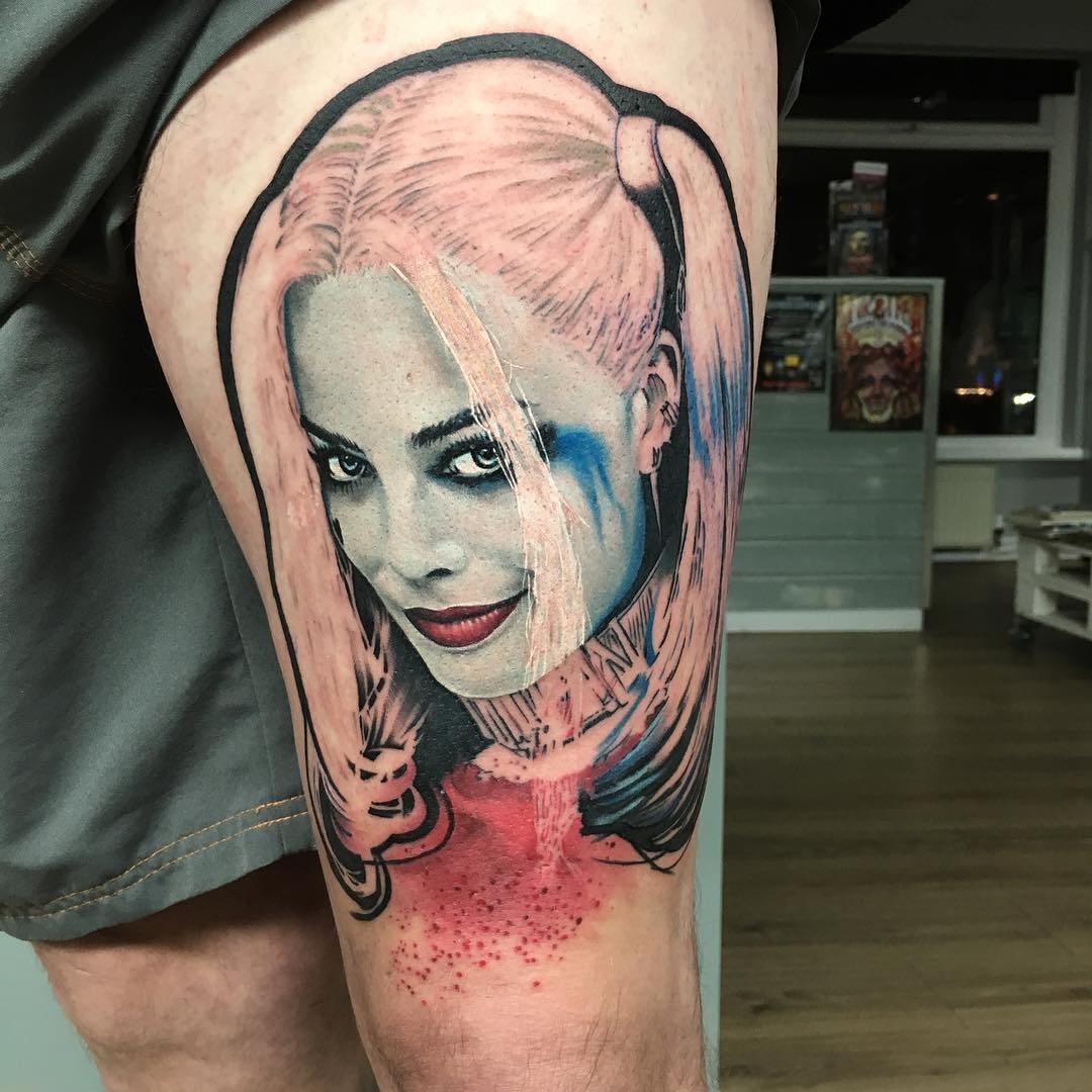 60+ Quirky Harley Quinn Tattoo Ideas - Bring Out Your Inner Harlequin