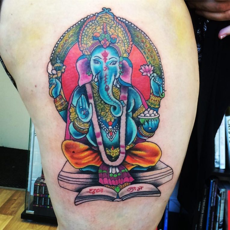 70+ Sacred Hindu Tattoo Ideas – Designs Packed With Color and Meaning