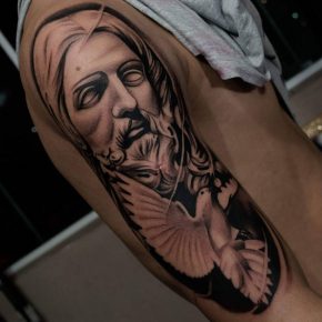 55+ Best Jesus Christ Tattoo Designs & Meanings - Find Your Way (2019)