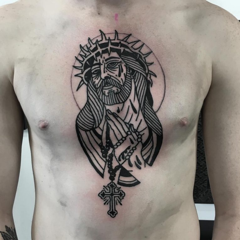 Jesus Christ Tattoo 55