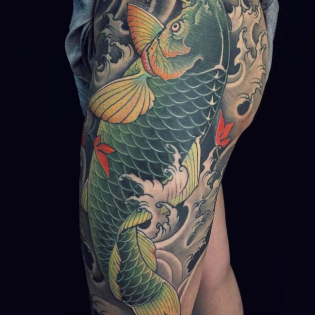 Koi fish Tattoo 46