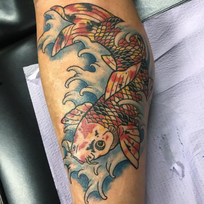 Koi fish Tattoo 48